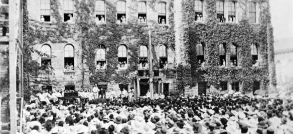 Old Main Commencement