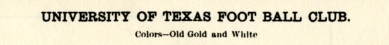 1893 Football Program Closeup