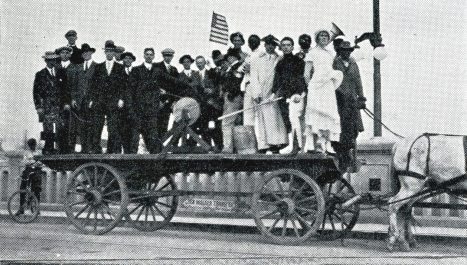 B Hall Bell.Congress Avenue Bridge Crossing
