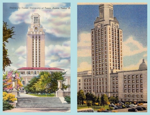 UT Tower and Camden City Hall