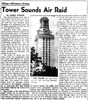 DT.Nov 17 1942.Tower Air Riad Siren Test.