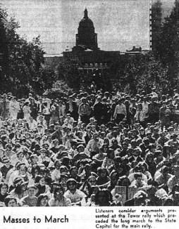 UT Moratorium Protest.Oct 15 1969