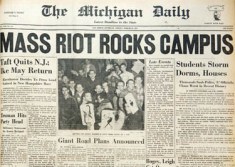 1952 Michigan Daily. Panty Raid