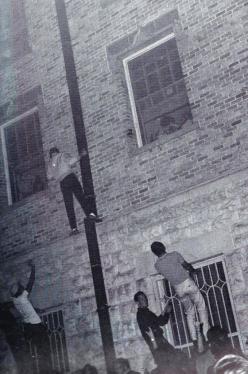 1961 Panty Raid.Littlefield Dorm