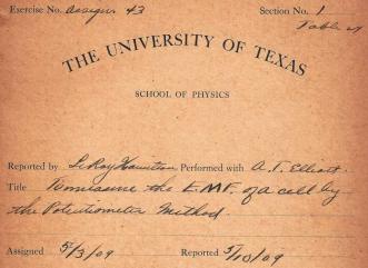 1909 Physics Lab Cover.Close up.