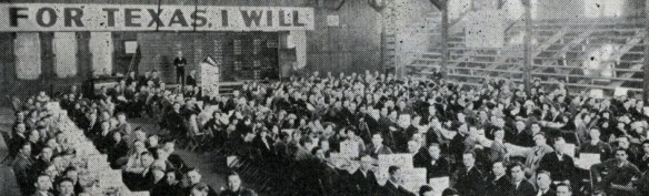 For Texas I Will.Stadium Drive.Lunch Meeting