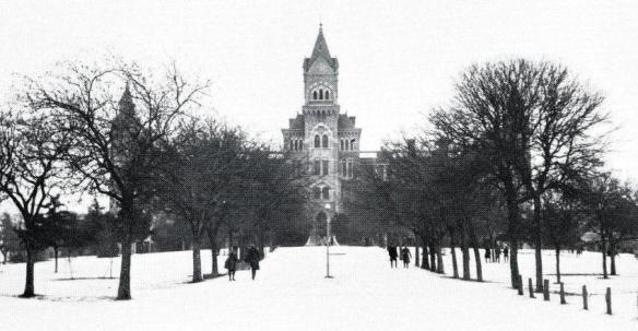 Snow.Old Main.