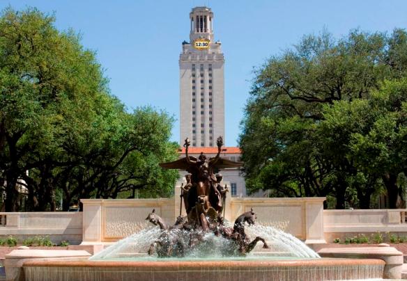 Digital Clock from South Mall